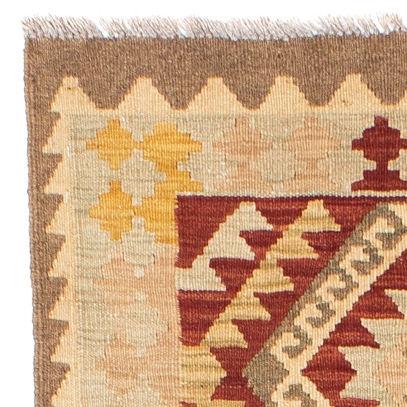 Runner Kelim Rug - Oriental - 198 x 73 cm - beige