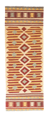 Runner Kelim Rug - Oriental - 207 x 74 cm - beige