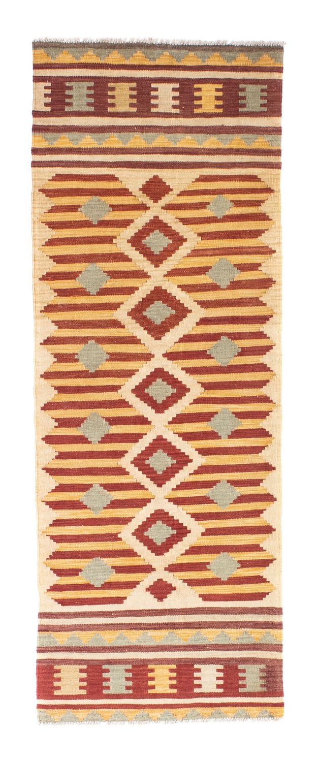 Runner Kelim Rug - Oriental - 207 x 74 cm - beige