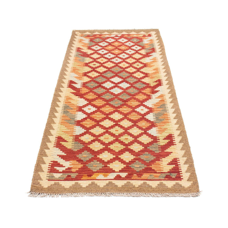 Runner Kelim Rug - Oriental - 195 x 74 cm - rust