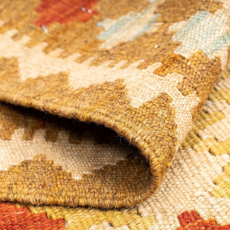 Runner Kelim Rug - Oriental - 202 x 70 cm - beige