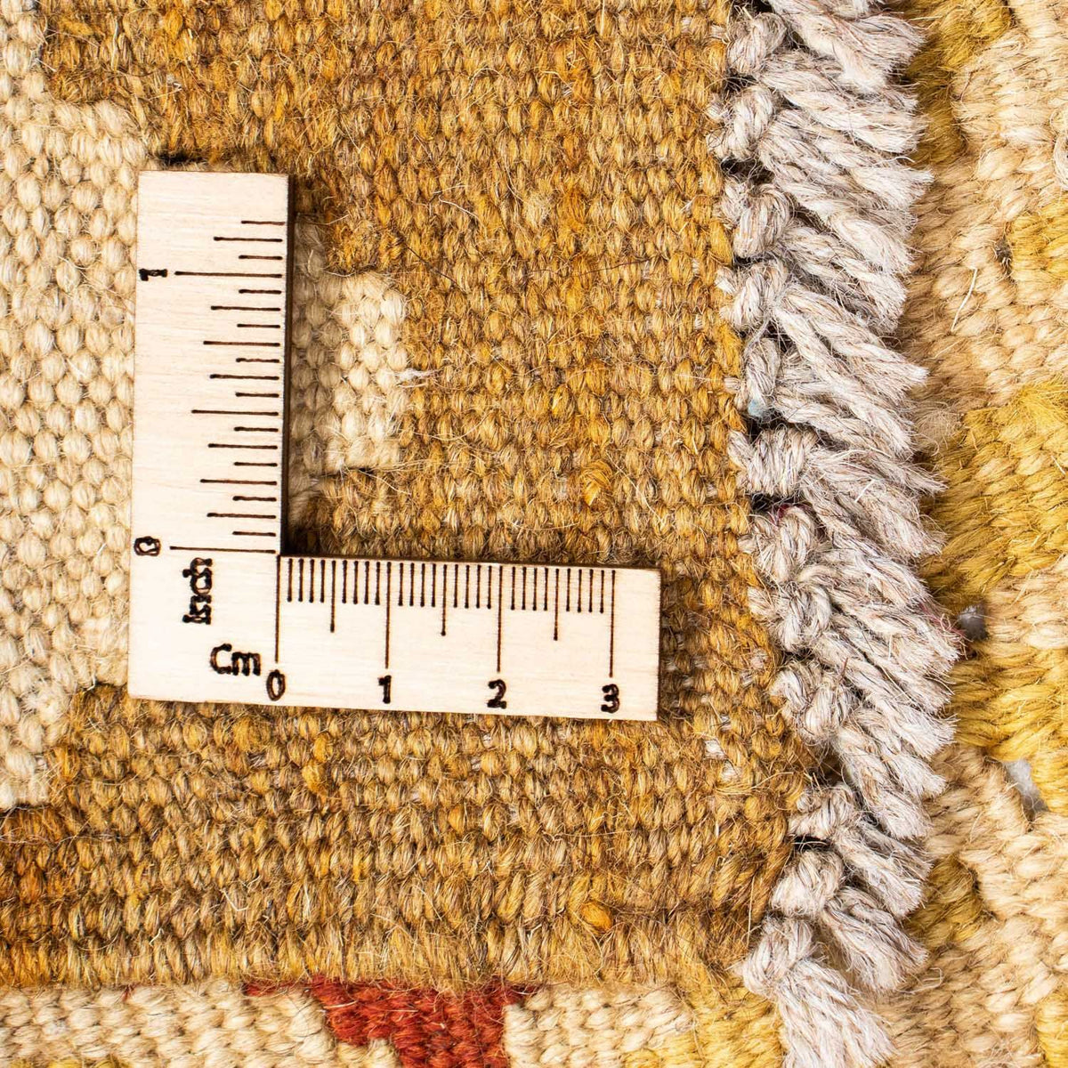 Runner Kelim Rug - Oriental - 202 x 70 cm - beige