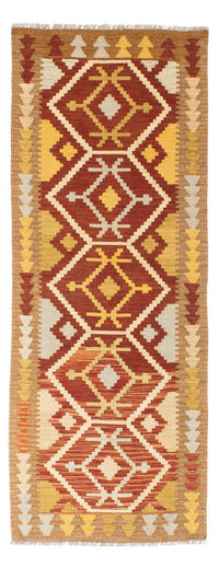 Runner Kelim Rug - Oriental - 206 x 73 cm - rust