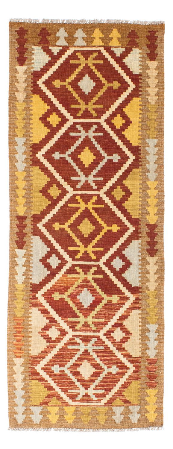 Runner Kelim Rug - Oriental - 206 x 73 cm - rust