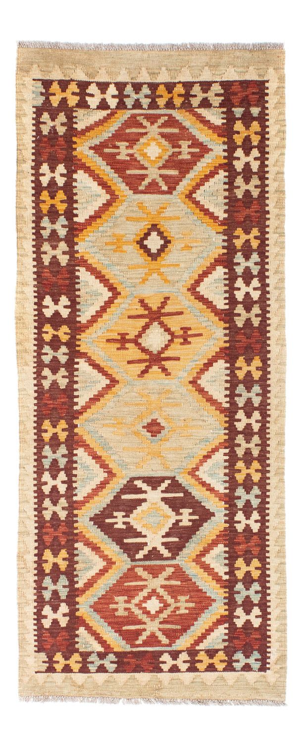 Runner Kelim Rug - Oriental - 198 x 75 cm - beige