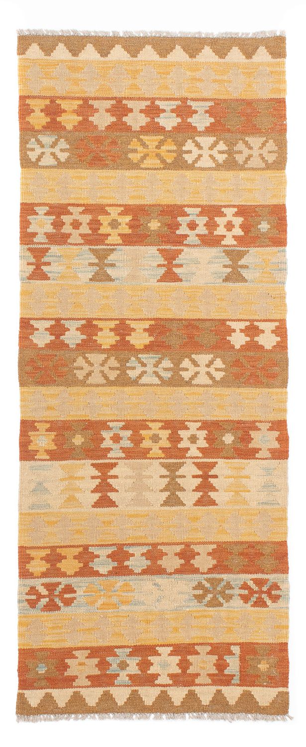 Runner Kelim Rug - Splash - 194 x 65 cm - multicolored