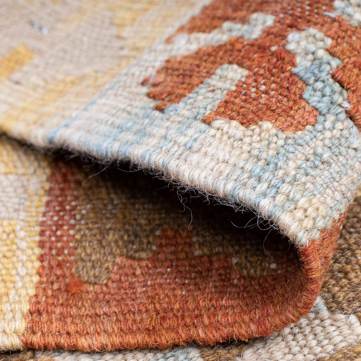 Runner Kelim Rug - Splash - 194 x 65 cm - multicolored