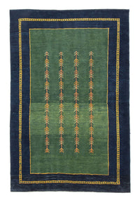 Gabbeh Rug - Perser - 184 x 122 cm - green