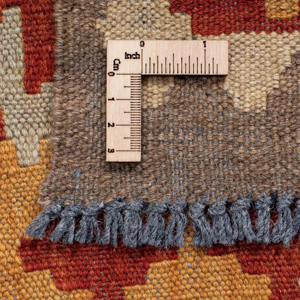 Runner Kelim Rug - Splash - 206 x 66 cm - multicolored