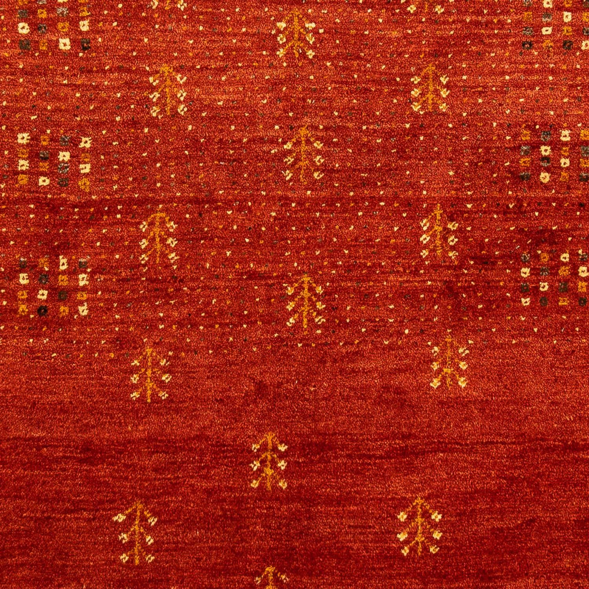 Gabbeh Rug - Loribaft Perser - 202 x 152 cm - dark red