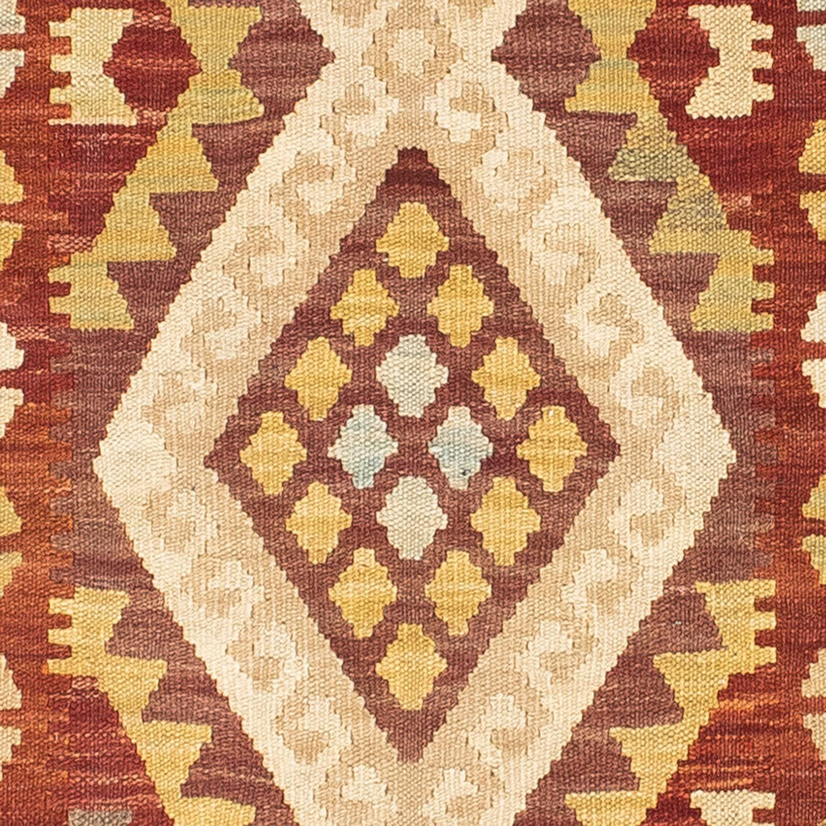 Runner Kelim Rug - Oriental - 210 x 68 cm - beige
