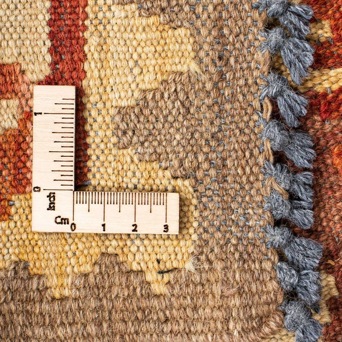 Runner Kelim Rug - Oriental - 210 x 68 cm - beige