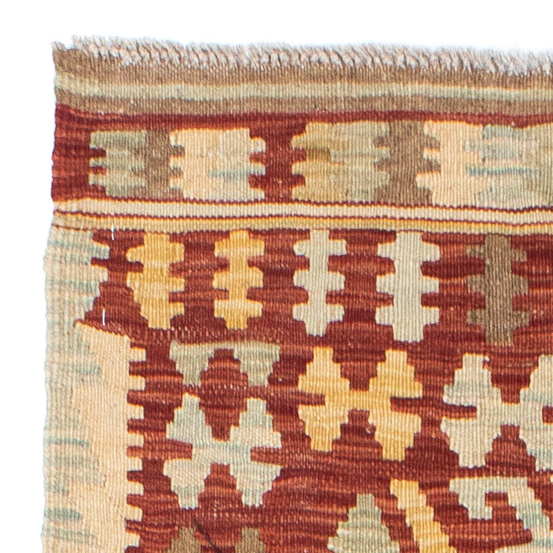 Runner Kelim Rug - Oriental - 202 x 74 cm - red