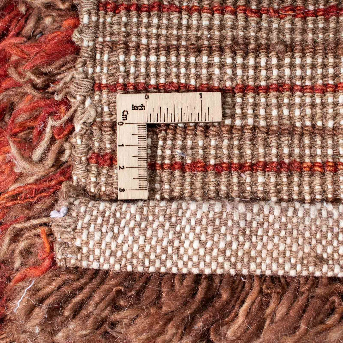 High-Pile Rug - 289 x 199 cm - multicolored