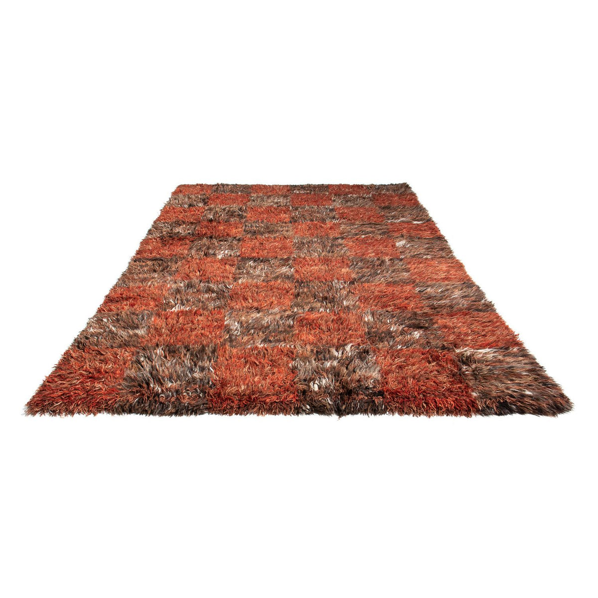 High-Pile Rug - 297 x 197 cm - multicolored