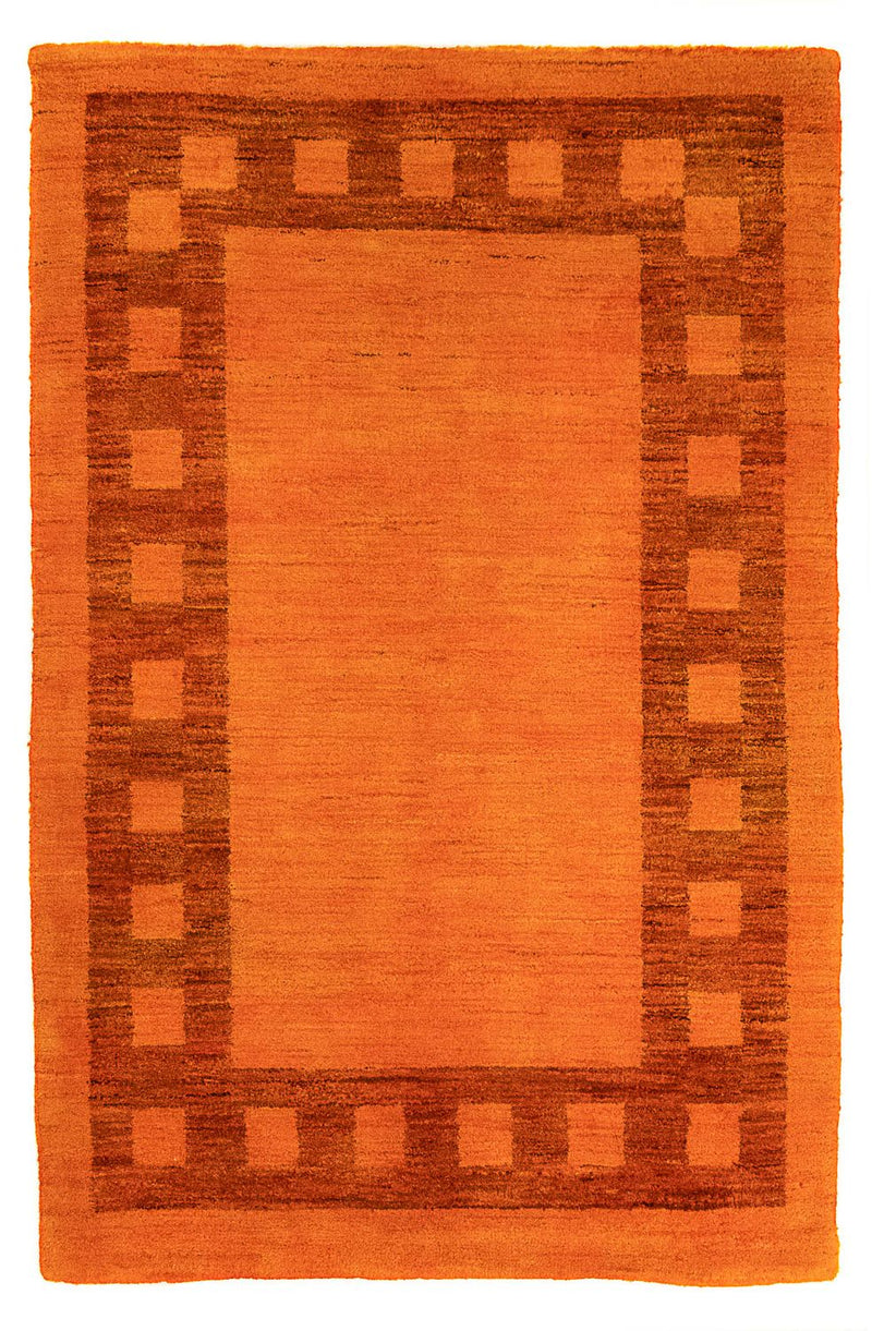 Gabbeh Rug - Indus - 123 x 79 cm - orange