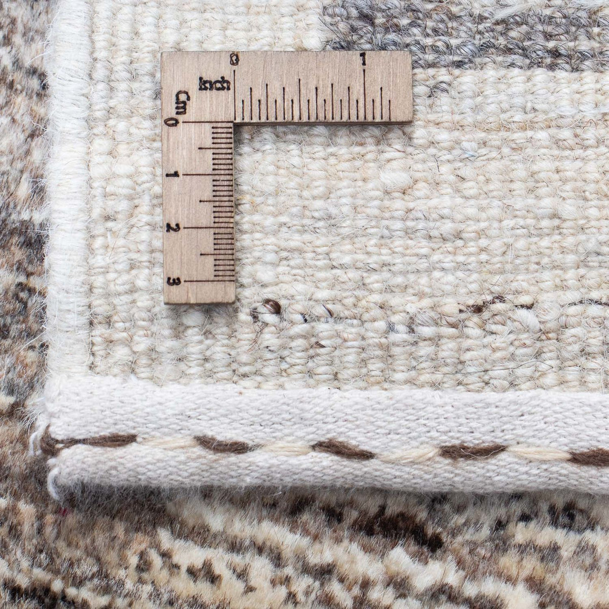 Runner Gabbeh Rug - Perser - 300 x 74 cm - beige