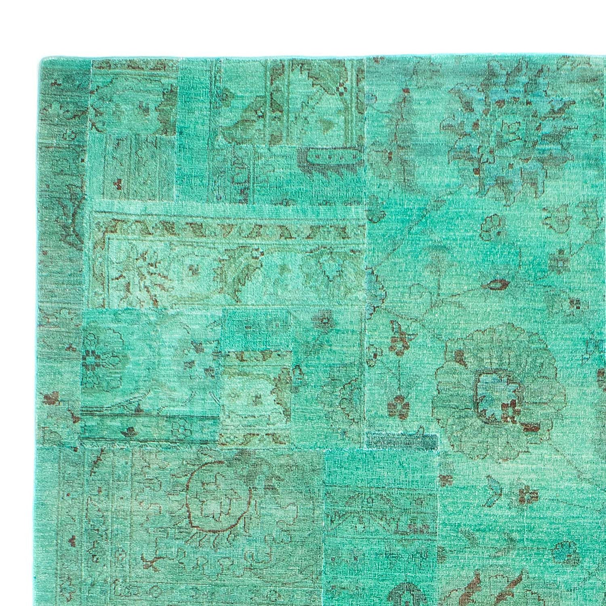 Patchwork Rug 212x290cm - Perserteppich Wollteppich