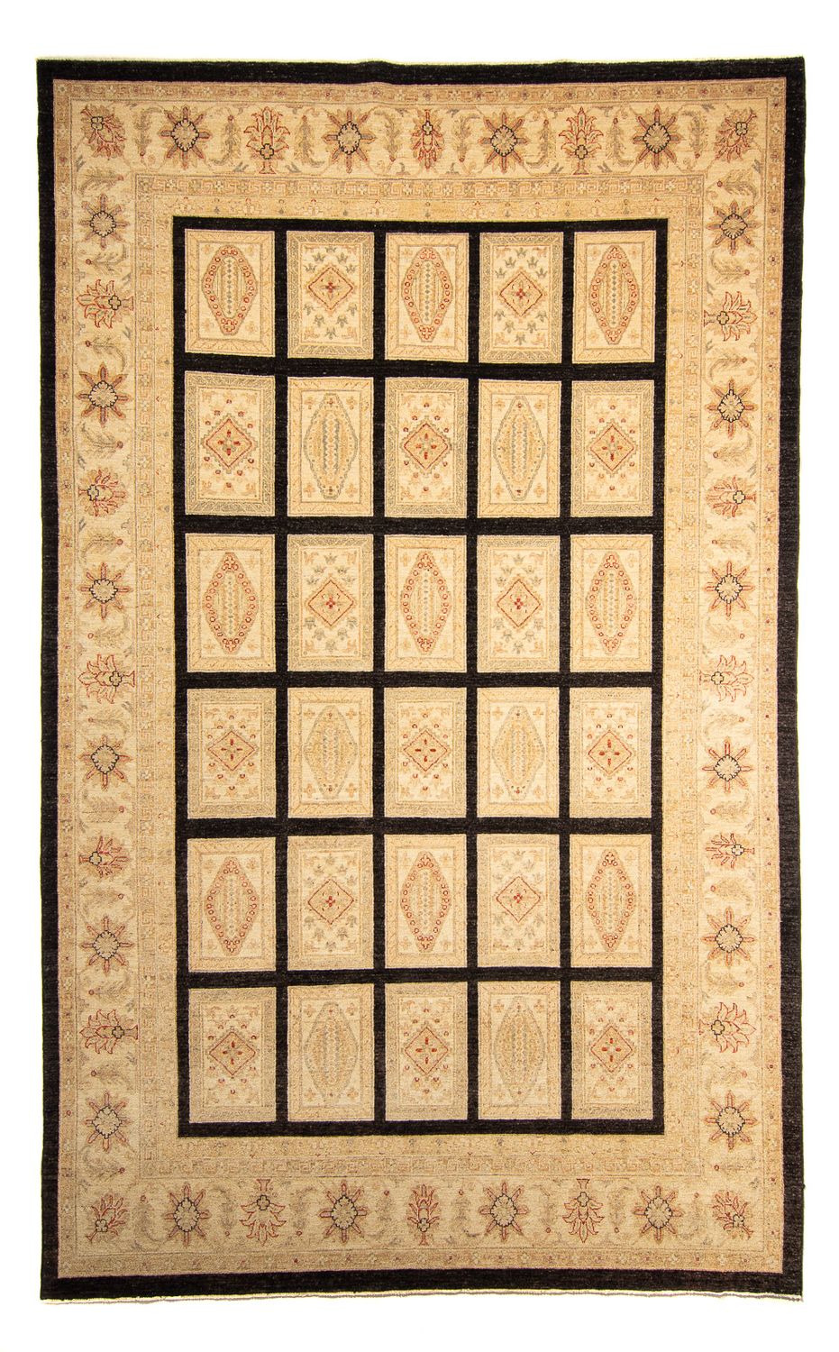 Ziegler Rug - Bakhtiari - 377 x 239 cm - light beige