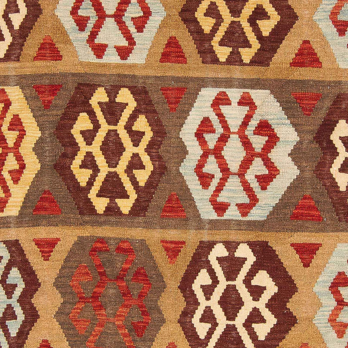 Kelim Rug - Splash - 298 x 199 cm - multicolored