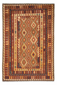Kelim Rug - Splash - 289 x 200 cm - multicolored
