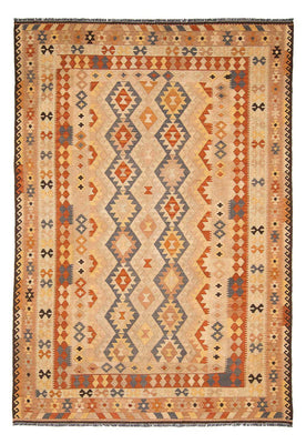 Kelim Rug - Splash - 293 x 200 cm - light brown