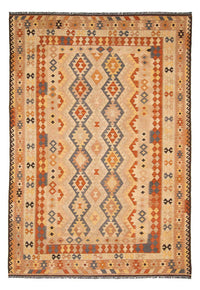 Kelim Rug - Splash - 293 x 200 cm - light brown