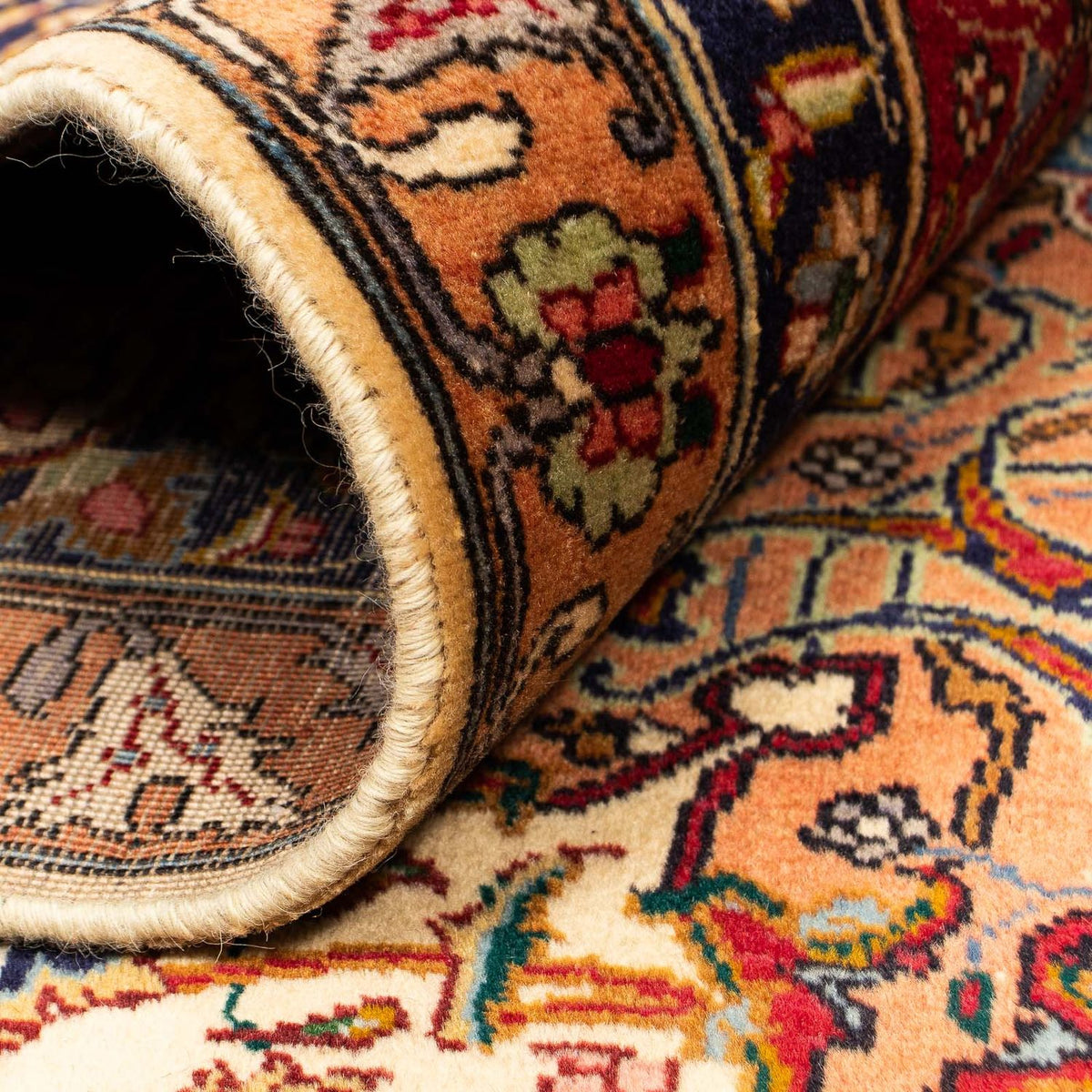 Perser Rug - Tabriz - Royal - 393 x 290 cm - light brown