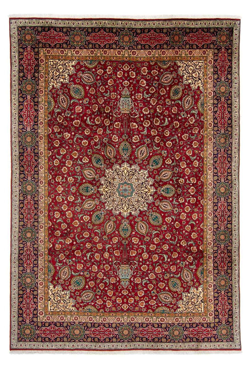 Perser Rug - Tabriz - Royal - 349 x 243 cm - dark red