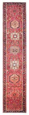 Runner Perser Rug - Nomadic - 386 x 83 cm - red