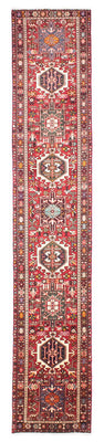 Runner Perser Rug - Nomadic - 390 x 77 cm - red