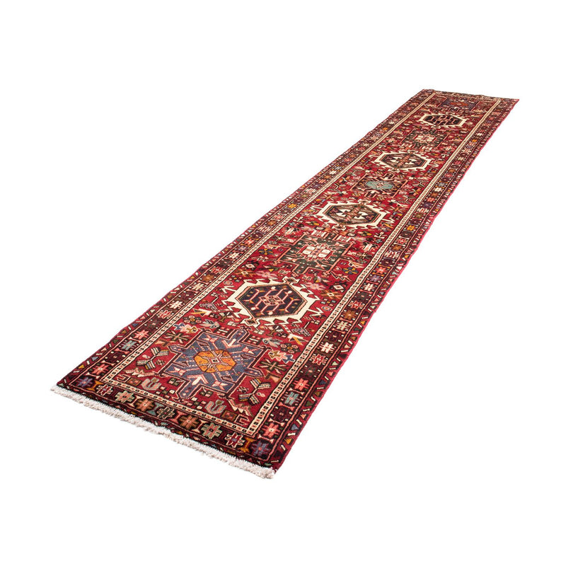 Runner Perser Rug - Nomadic - 390 x 77 cm - red