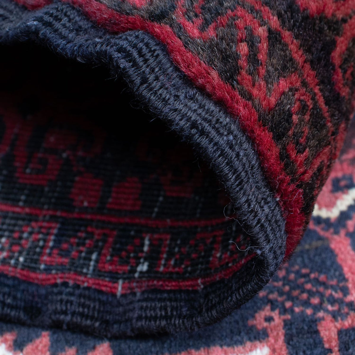 Belutsch Rug - 157 x 87 cm - dark red