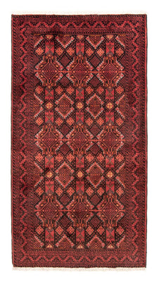 Runner Belutsch Rug - 194 x 101 cm - red