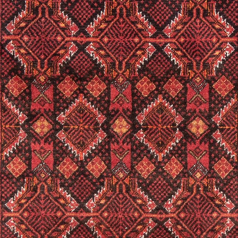 Runner Belutsch Rug - 194 x 101 cm - red