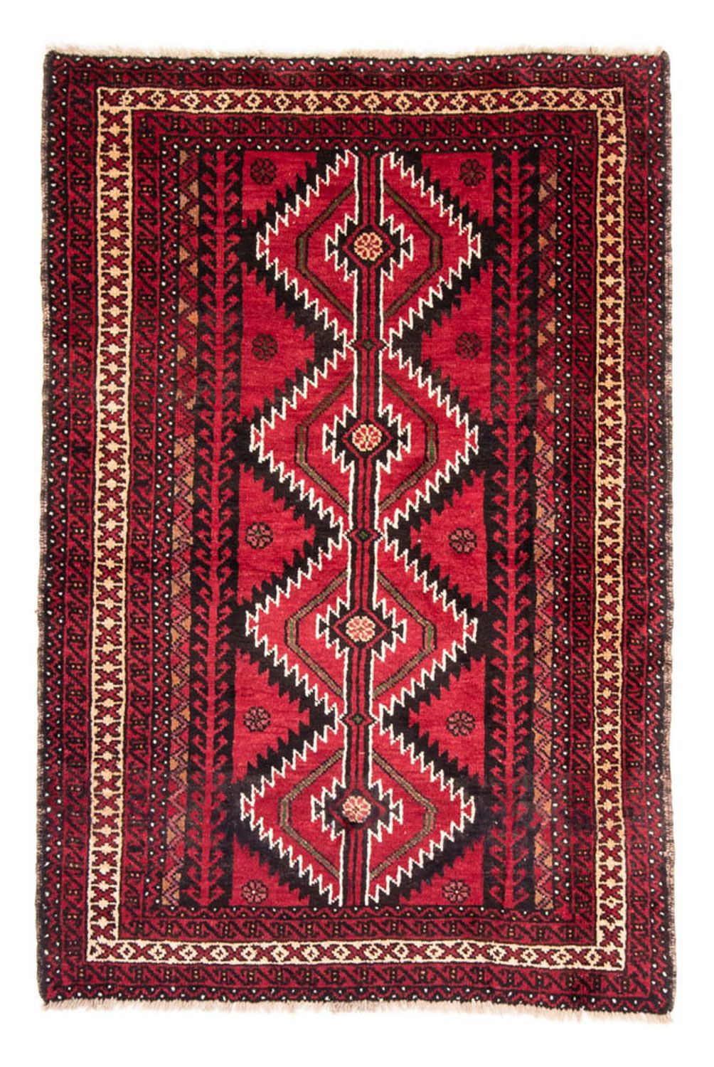 Belutsch Rug - 190 x 124 cm - multicolored