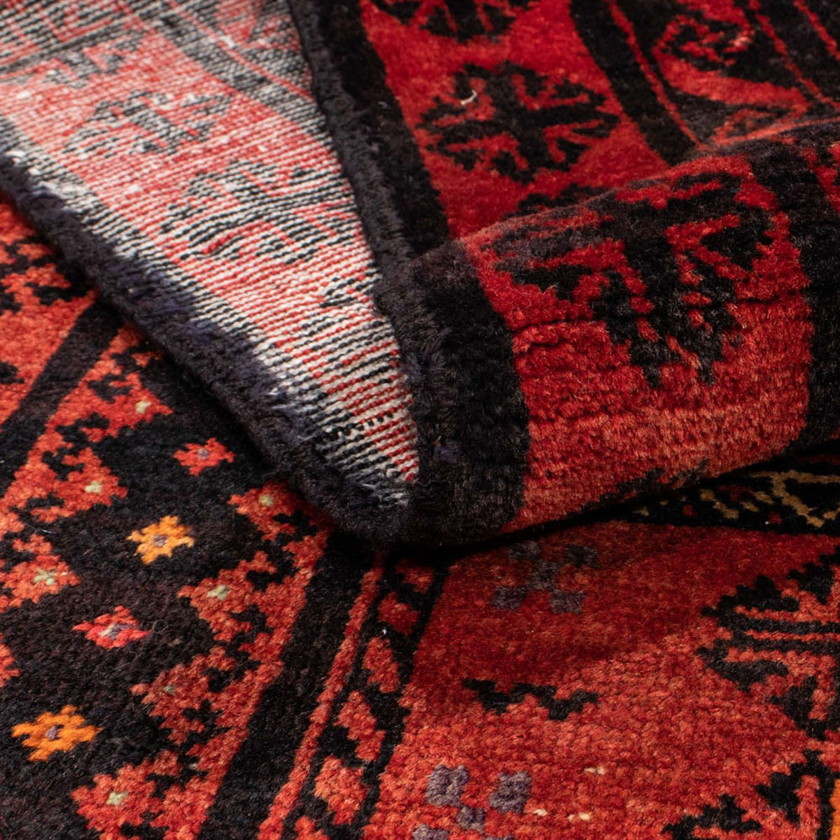 Runner Belutsch Rug - 236 x 127 cm - red