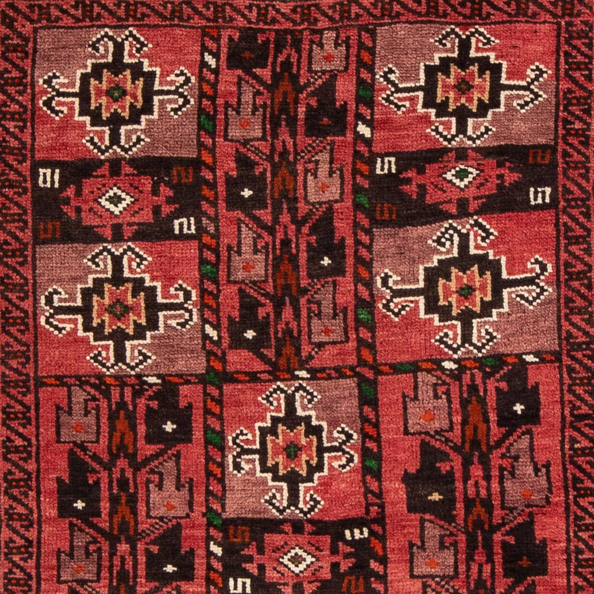 Belutsch Rug - 185 x 114 cm - red