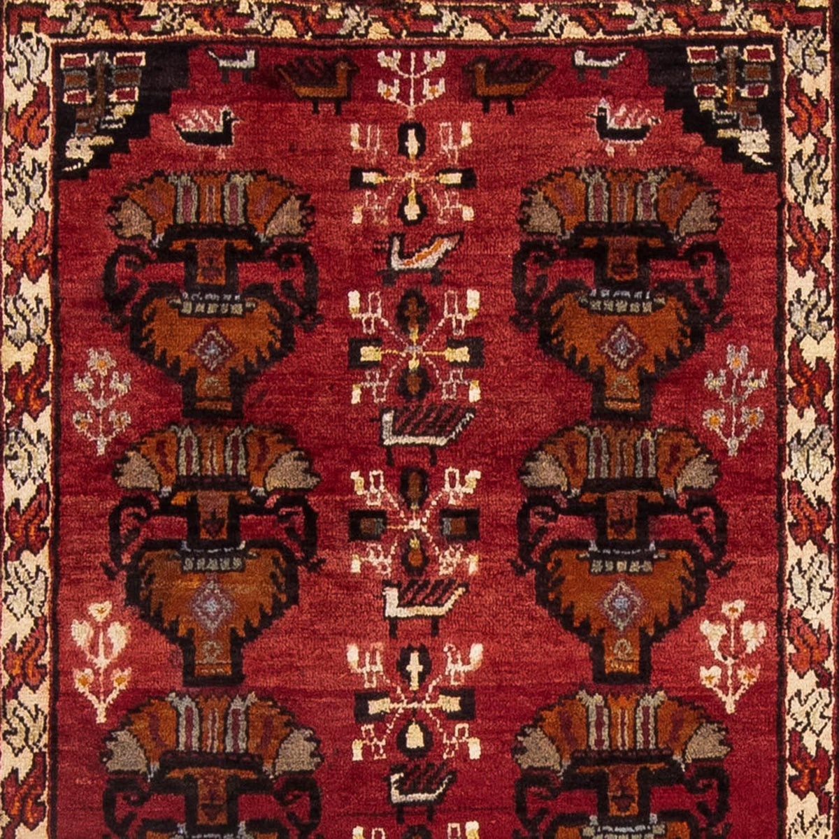 Runner Belutsch Rug - 181 x 107 cm - red