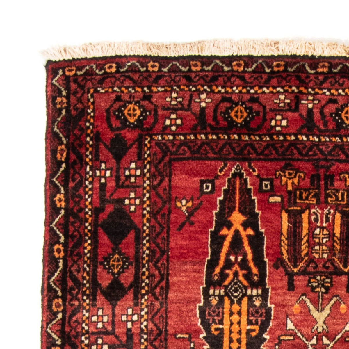 Runner Belutsch Rug - 180 x 102 cm - red