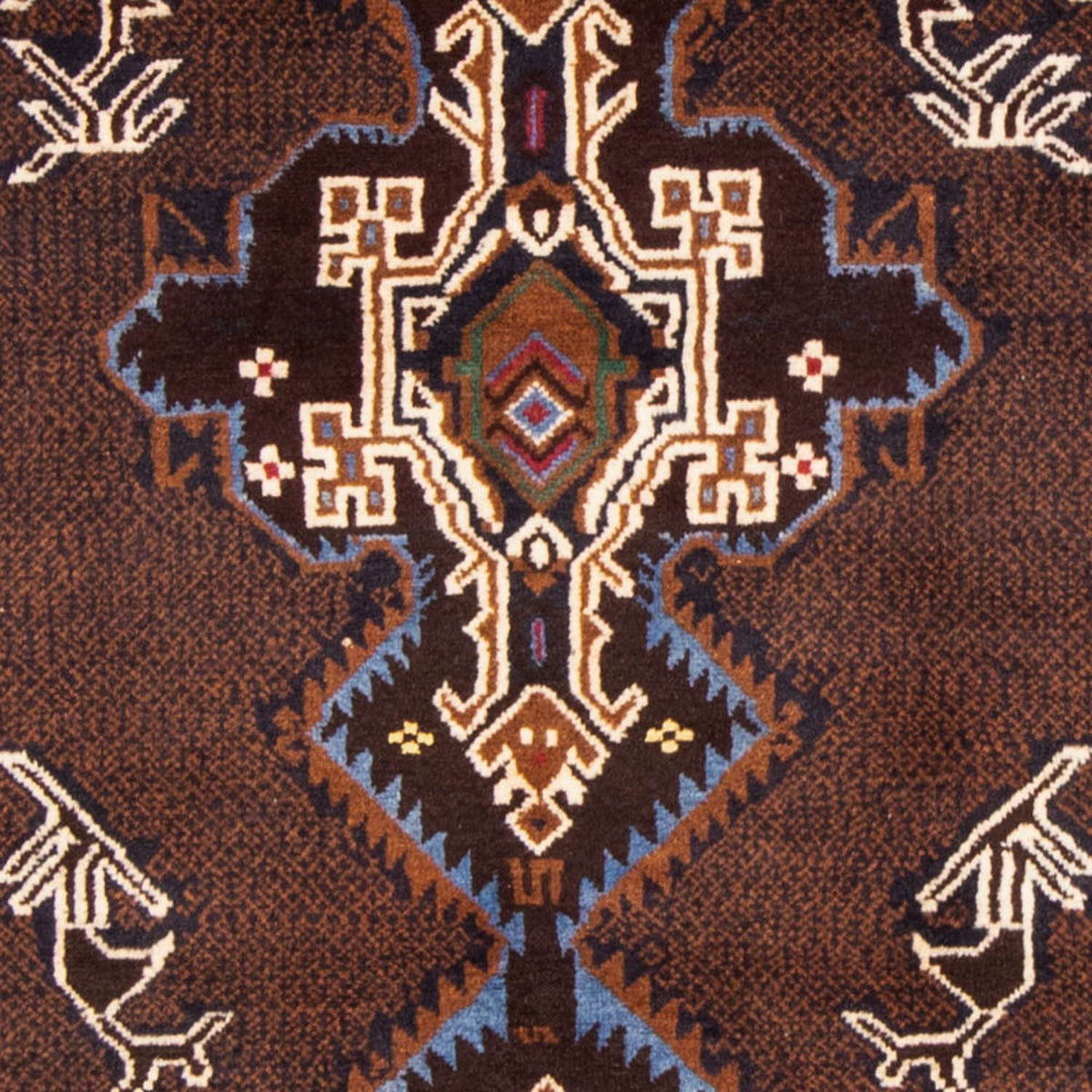 Runner Belutsch Rug - 201 x 112 cm - light chocolate