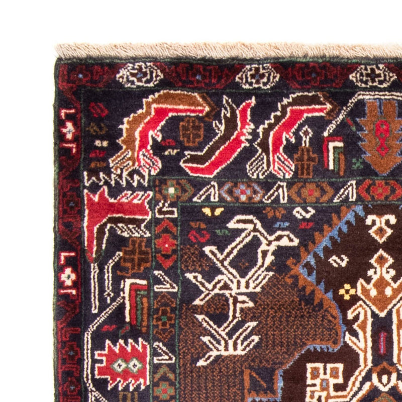 Runner Belutsch Rug - 201 x 112 cm - light chocolate