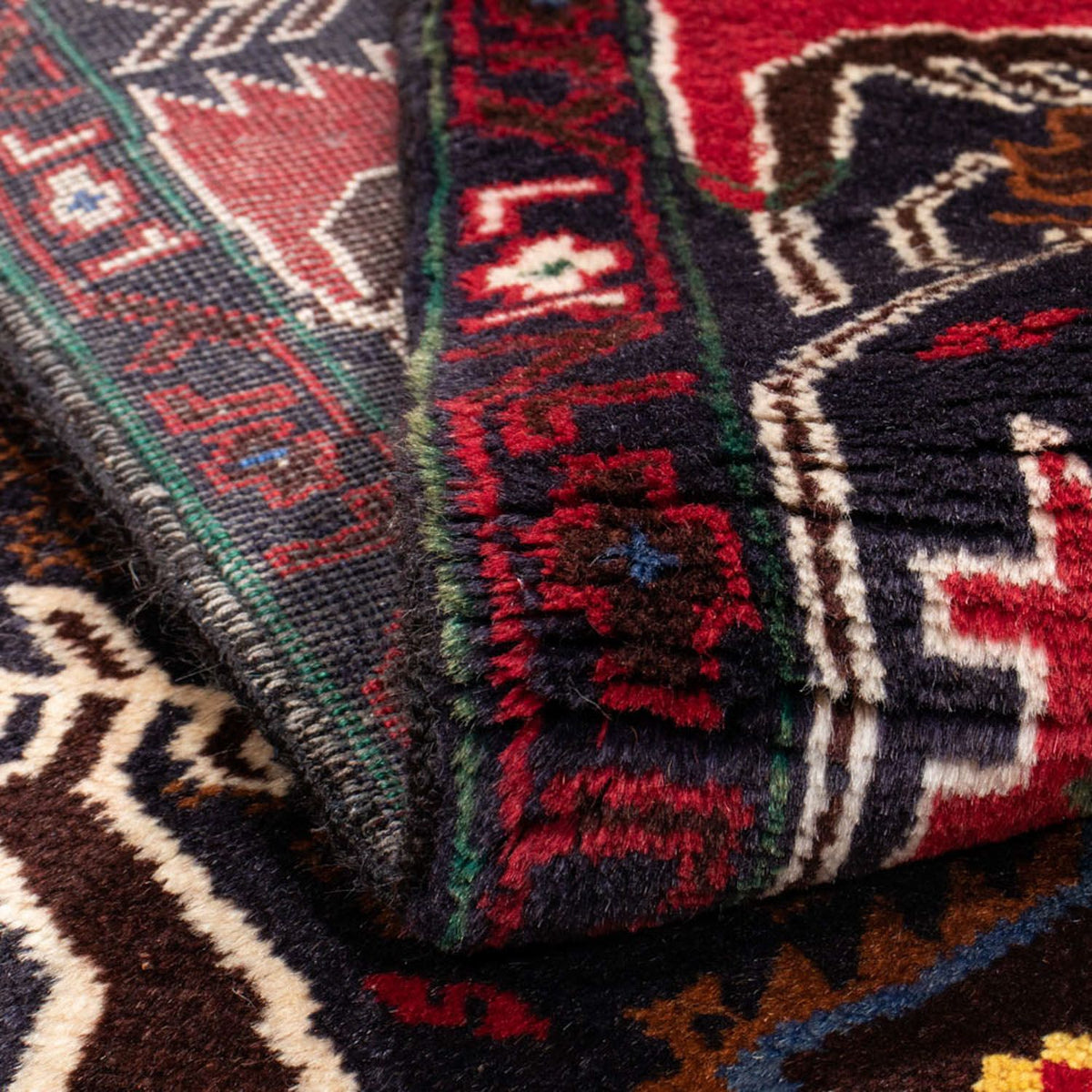 Runner Belutsch Rug - 201 x 112 cm - light chocolate