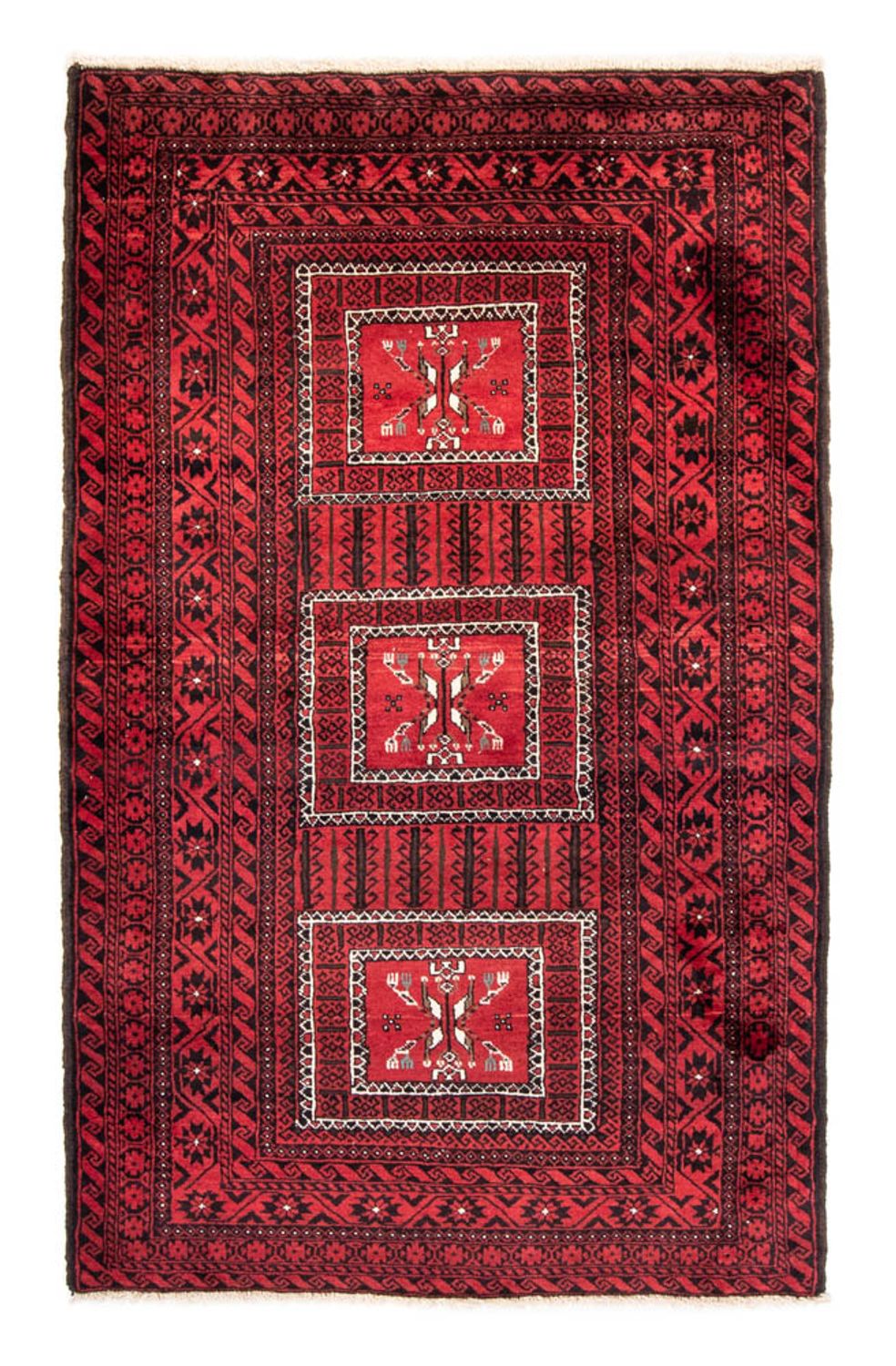 Belutsch Rug - 217 x 121 cm - red