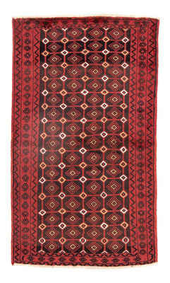 Runner Belutsch Rug - 188 x 107 cm - red