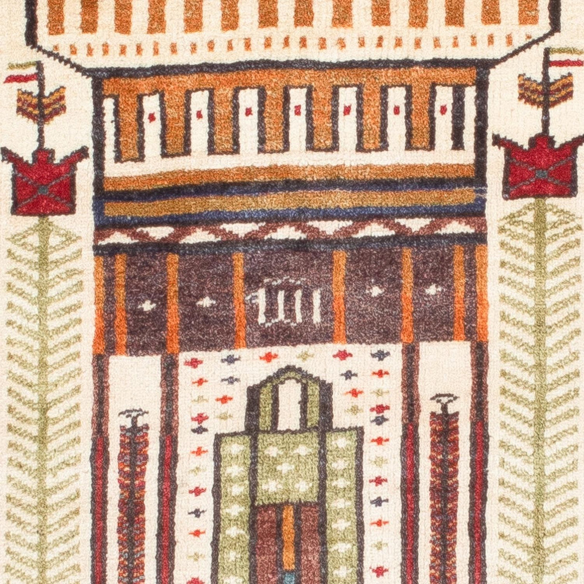 Belutsch Rug - 119 x 89 cm - beige