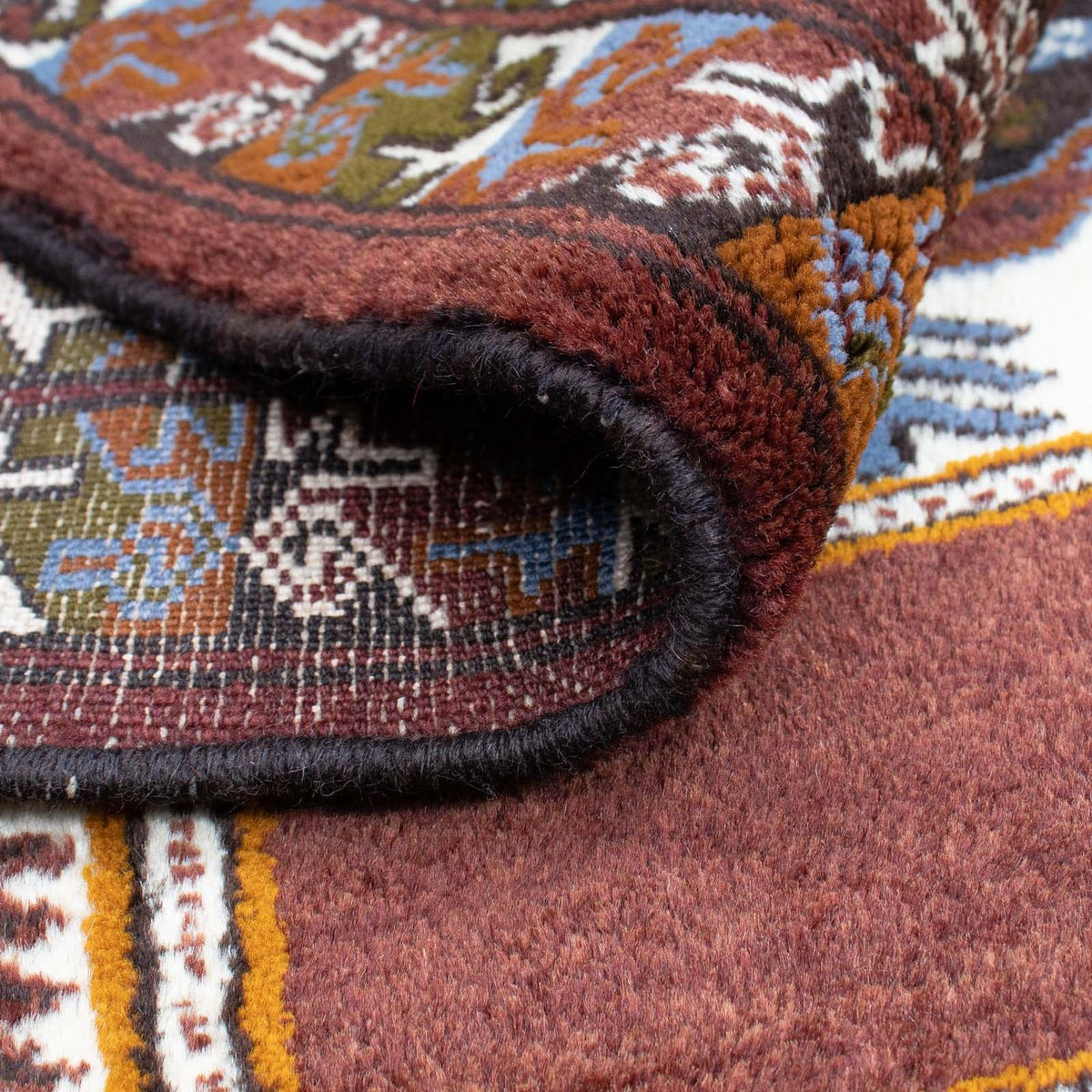 Belutsch Rug - 160 x 102 cm - brown