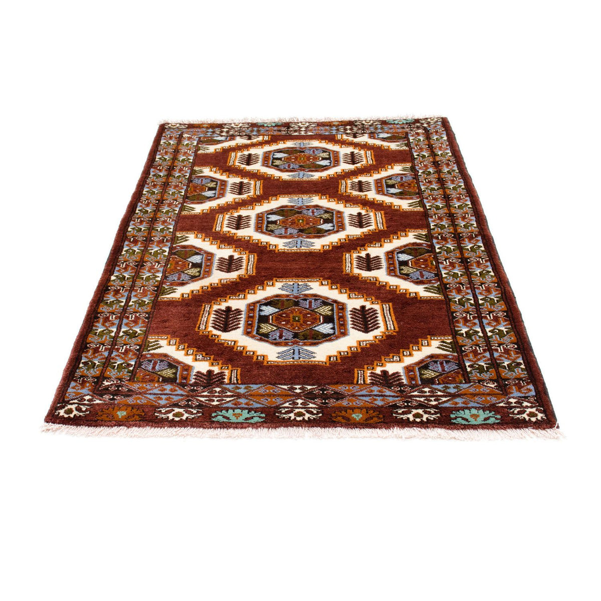 Belutsch Rug - 160 x 102 cm - brown