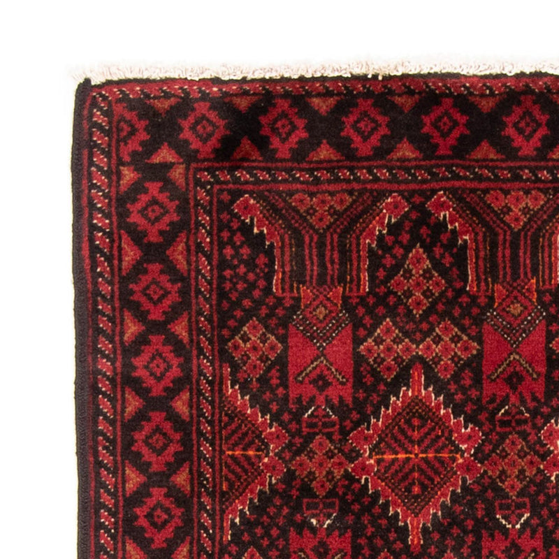Runner Belutsch Rug - 187 x 99 cm - red