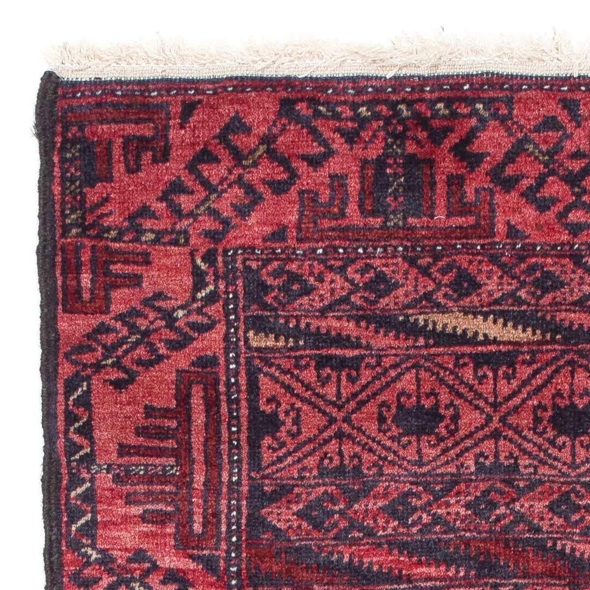 Belutsch Rug - 146 x 77 cm - light red